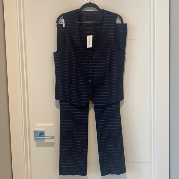 NWT Banana Republic Suit Ryan Pant & Vest - Picture 2 of 12